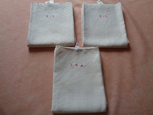 Linge ancien grands - linge,