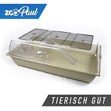 ZooPaul Cage A Hamster XXL Grand Alex 78x48x27cm Beige Petit Animal Souris