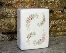 Vintage Gilac Brand Plastic Pharmacy Cabinet Floral Decor