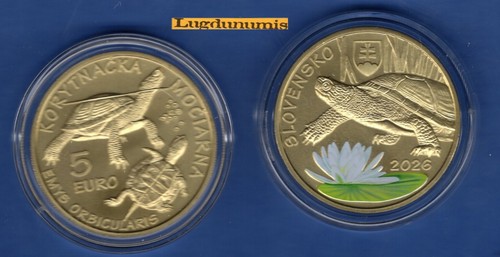 Slovaquie 2026 euro tortue - slovaquie,