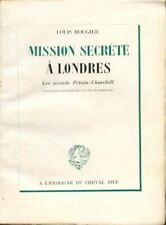 Mission secrète à Londres - Louis Rougier - V534682