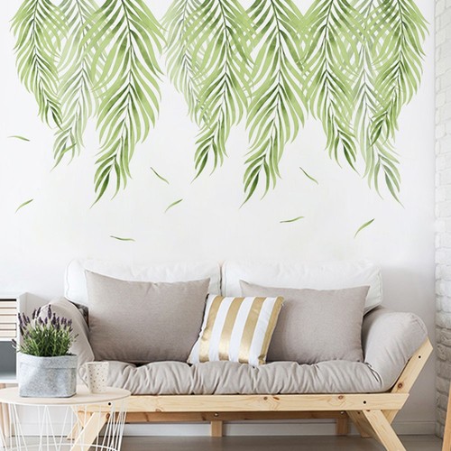 Sticker mural plante bureau