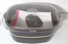 TUPPERWARE 6 Piece~2.1L~Stackable OVAL MICROCOOKER No Box but appears Unused