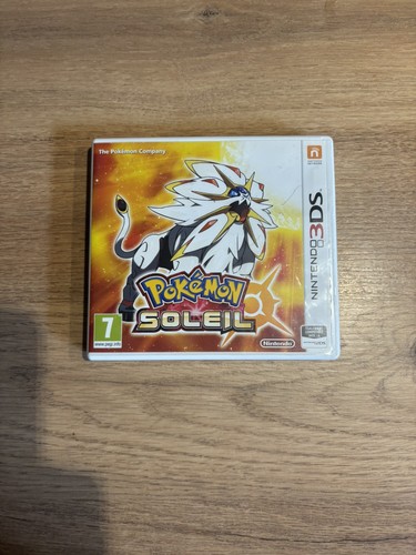 Pokémon soleil nintendo 3ds - pokémon,