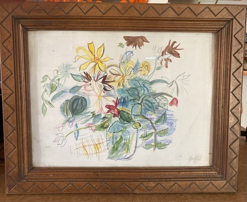 Aquarelle bouquet de fleurs - aquarelle,