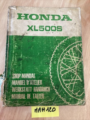 Honda xl500s 500 xls revue - xl500s,