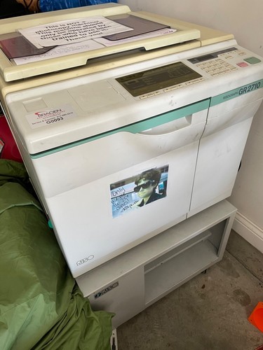 Risograph duplicator gr2710 - risograph,