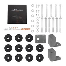 1.25"in Lift Kit Body Pucks & Brackets for Jeep Wrangler TJ 4WD 1997-2006