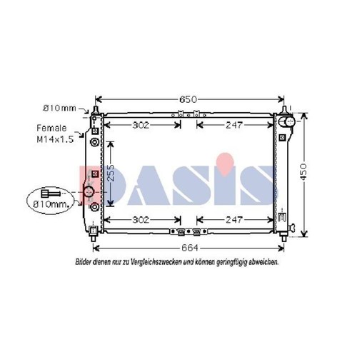 Aks dasis radiateur eau - aks,
