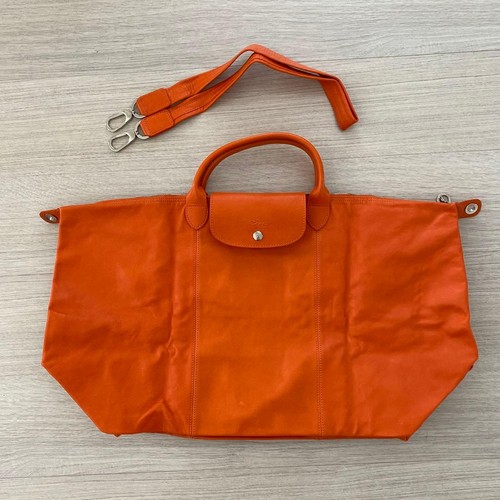 Longchamp pliage cuire - le,