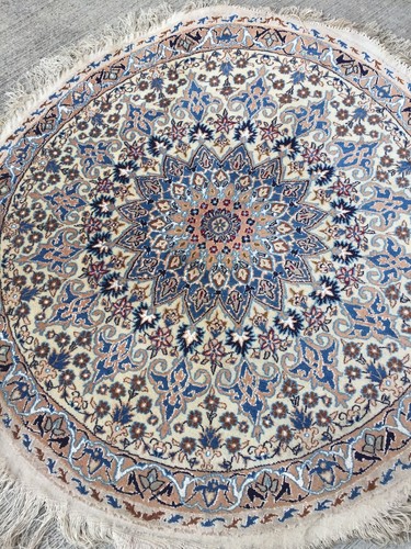 Tapis rond 110x110cm persan - tapis,