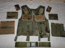 RAP4 TACTICAL TEN PAINTBALL VEST (XL  ADULT), DIGI & WOODLAND CAMO ATTACHMENTS