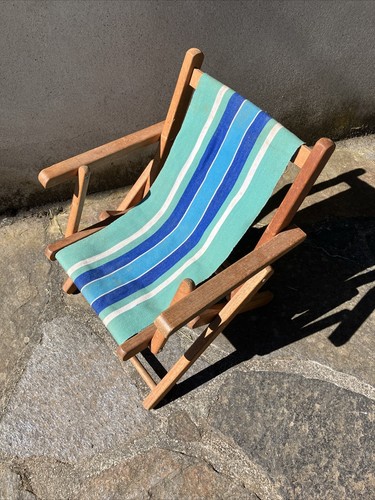 Ancienne chaise pliante - chaise, bois