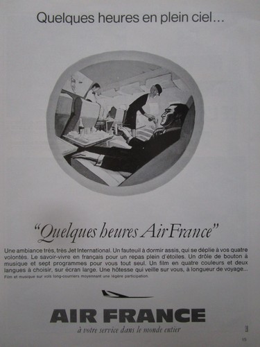 1969 1970 pub air france - pub,