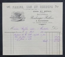 Facture 1903 LAVERSINES