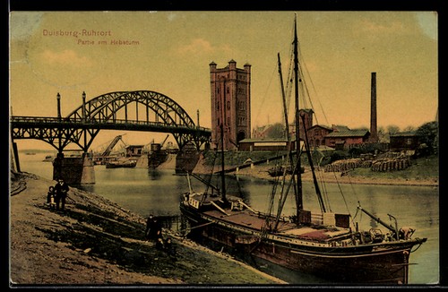 Duisbourg ruhrort partie à - duisbourg-ruhrort,,