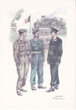 Carte postale Militaire