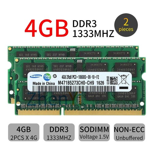 Samsung 8go 4go pc3 10600s - 2x,