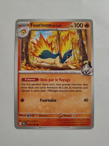 Carte pokémon feurisson de - -,