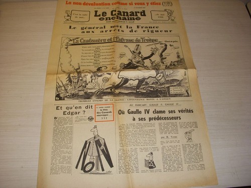 Canard enchaine 2509 - canard,