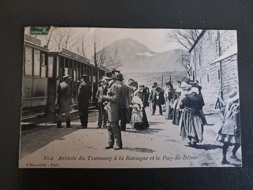 Cpa tramway puy dome - du,