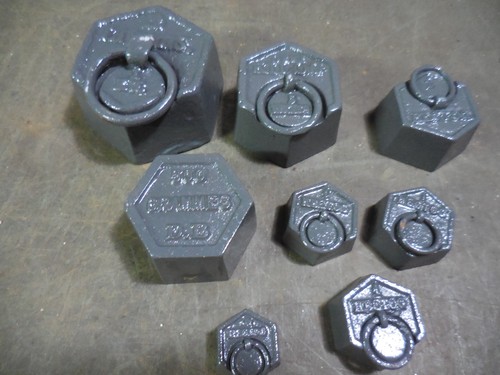 Poids hexagonaux anciens en - hexagonaux,