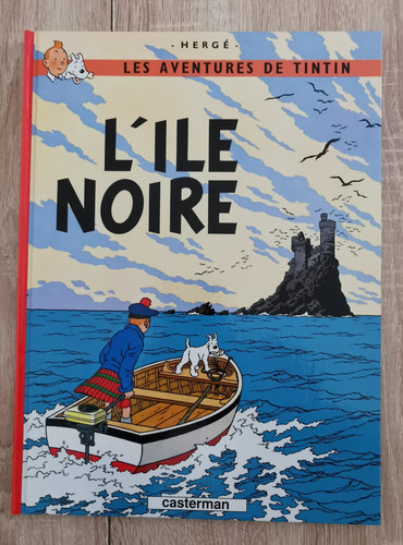 Tintin tome l ile noire - tome, 7