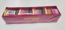 Lot 4 California Scents Spillproof Car Air Freshener, Coronado Cherry