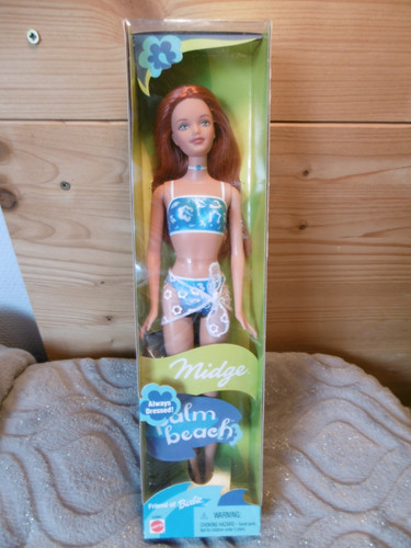 2001 barbie palm beach midge - 2001,