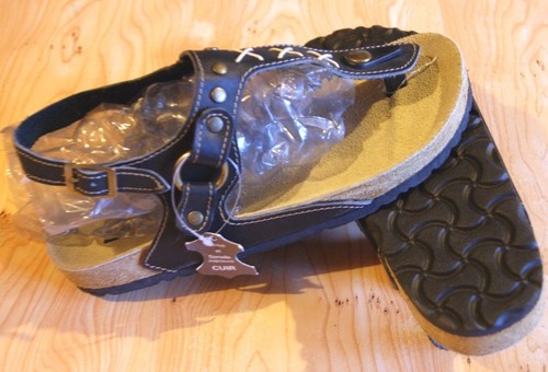 Paire sandale tong pied - sandale,