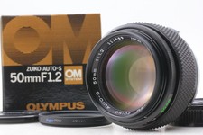 [Top MINT w/Box] Olympus OM-System Zuiko Auto-S 50mm f1.2 MF Lens From JAPAN