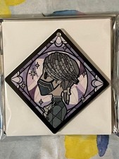 Porte-clés acrylique vitrail