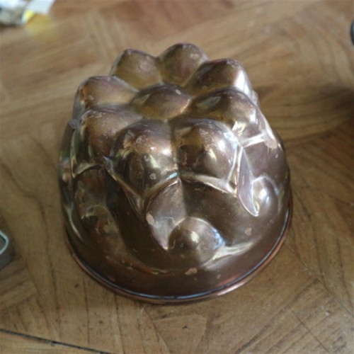 Ancien moule cuivre 16x10cm - moule,
