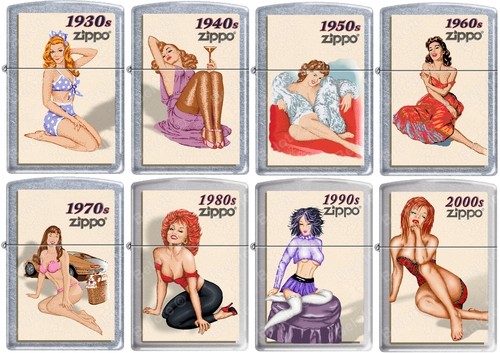 Zippo windy pinup girl - zippo,
