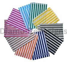 CANDY STRIPE PAPER BAGS SWEET FAVOUR BUFFET GIFT SHOP PARTY SMALL MEDIUM UK