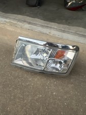 2008-2011 Dodge Dakota PickupLH Driver Halogen Type Headlights Assembly Chrome