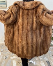 manteau d'hiver fourrure vison