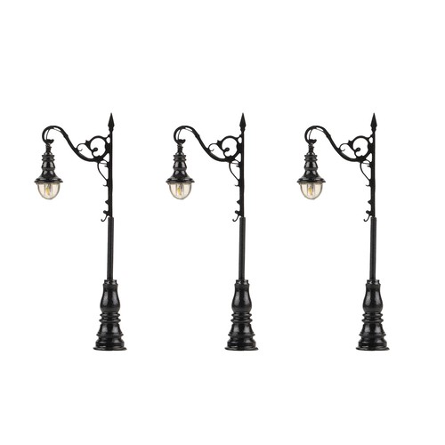 Lampadaire ancien cintré - , à