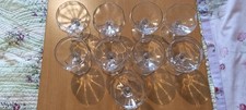 Lot de 9 coupes à champagne