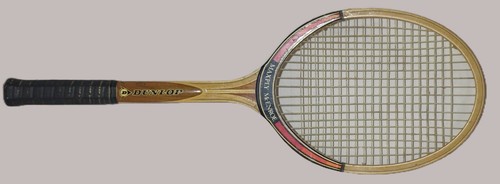 Ancienne raquette tennis en - ancienne, de