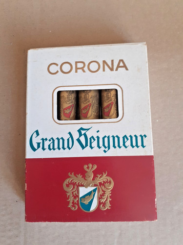 Ancienne boite cigares vide - boite,