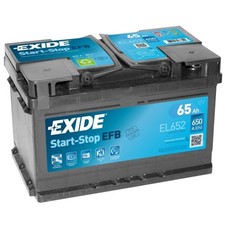 Batterie EXIDE Start Stop EFB EL652 L2 12V 65AH 650CCA