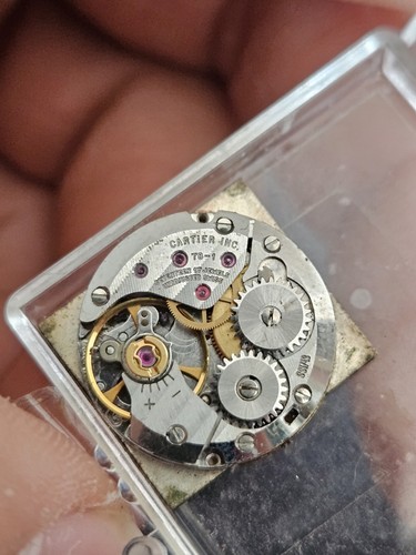 Cartier mouvement montre - mouvement, 78-1