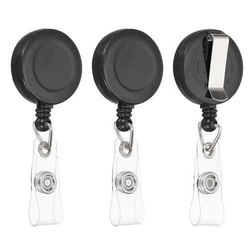 Porte badge rétractable - porte-badge, rond
