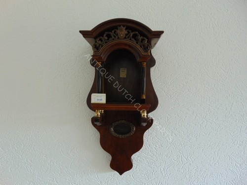 Mahogany case with enclosed - case,