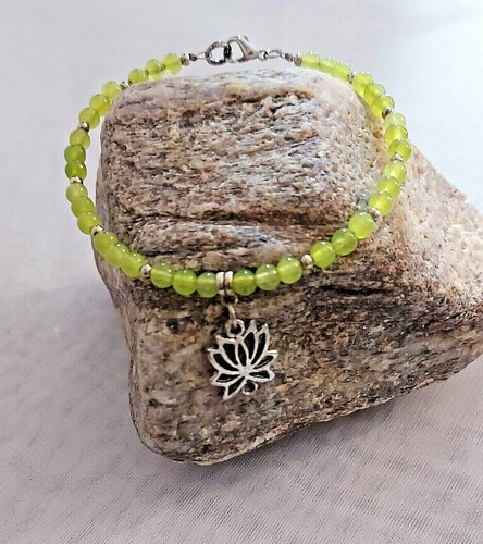 Bracelet jade teinte et - en,