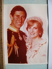 Photo officielle du Prince et de la Princesse de Galles ( Charles Lady Diana )