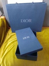 Boite vide Dior Bleue
