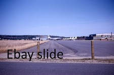 2 orig 1964 35mm Kodachrome slides - Grenier AFB, NH tarmac scenes