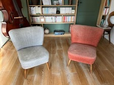 paire de fauteuils cocktail vintage